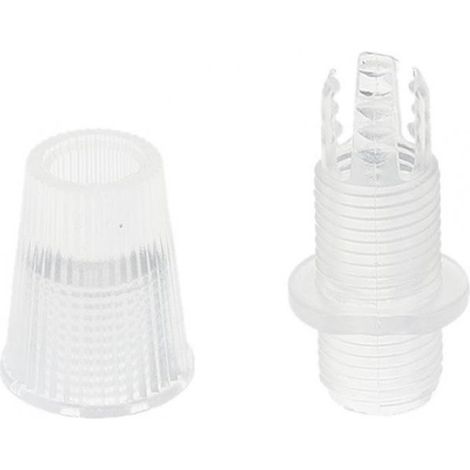 Creative cables pc1ser00-abrazadera de cable transparente