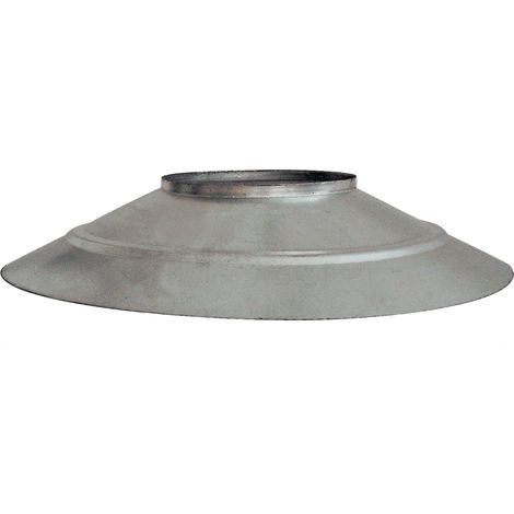 Bavette acier pour l'étanchéité extérieure des conduits spiralés D630 mm br S&P (UNELVENT) 865231