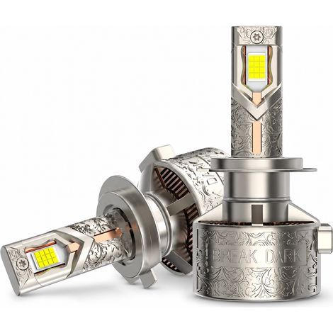Ampoules LED de Phare 9012 REDSEA R36, 270 W, 27000 lm, 6500 K, pour Voiture, Doré Champagne (1/5)