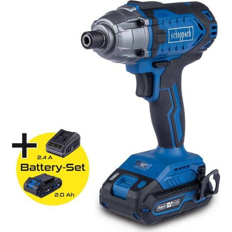 Atornillador de impacto inalámbrico C-ID180-X - 1/4" brushless 180 Nm 3600 bmp - SCHEPPACH 20V IXES - sin batería ni cargador
