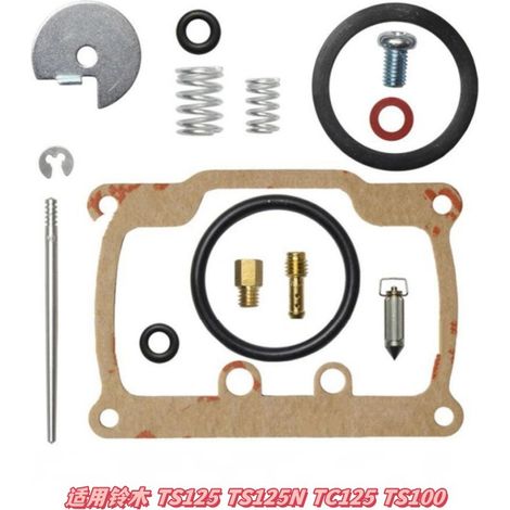 Vergaser-Reparatursatz passend für Suzuki TS125, TS125N, TC125, TS100