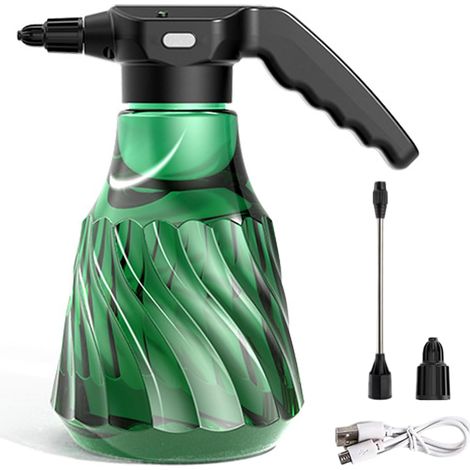 Pulverizador eléctrico automático recargable de 2000 ml para plantas de interior con dos modos de pulverización y batería de larga duración. (1/5)