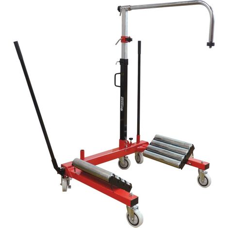 Drakkar Equipement – Porte roues hydraulique mobile 1,5T – Vérin hydraulique pour levage facile – Compatible avec camions et engins de travaux publics (1/5)