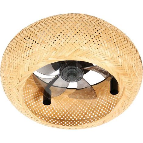 Ventilatore - Plafoniera - FARELEK - Canisséa Ø50 cm - 4xE27