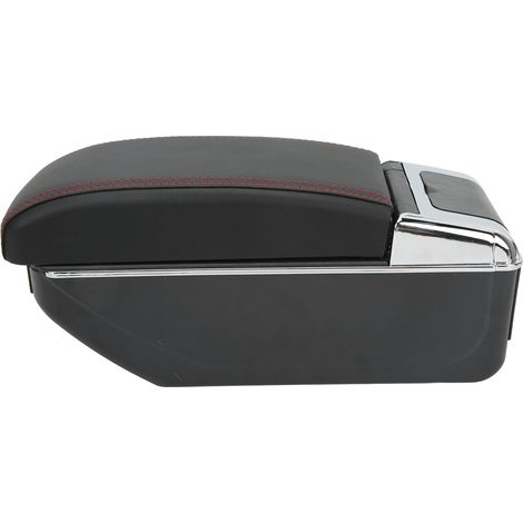 Console central accoudoir boîte 7 ports USB double couche confortable remplacement pour Ford Fiesta 08-18 (1/5)