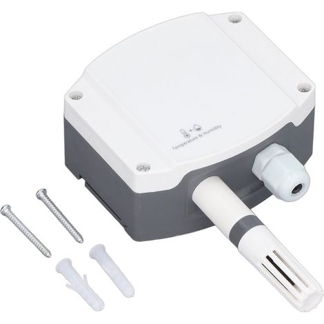 Hochpräziser, wandmontierter Temperatur- und Feuchtigkeitssensor 10-30V IP65 (1/5)