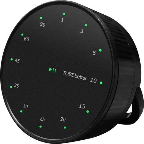 Timer, minuteur visuel, Compte à rebours de 90 Minutes, minuteur de Cuisine avec Aimant/Support, minuteur Multifonction, Compte à rebours, Outils de Gestion du Temps pour Salle de Classe, Bureau, (1/5)