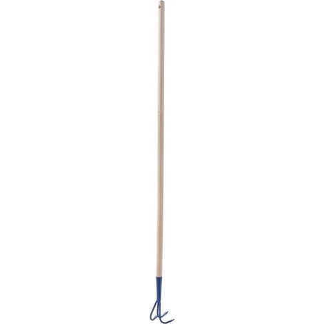 Scarificateur « Cogne », cultivateur manuel en métal, griffe de jardin de 170 cm, manche en bois (1/5)