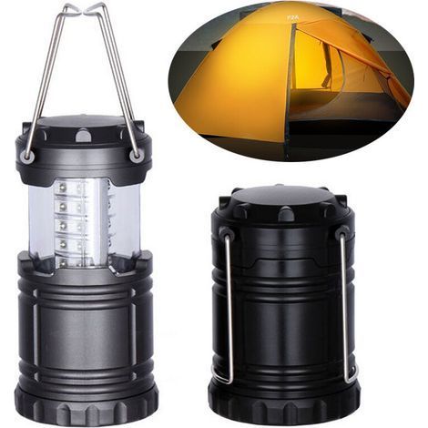 2 Pack LED Camping Lights - Compact and Portable Emergency Lights with Maximum Brightness - Outdoor LED Lights (1/4)