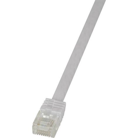Câble réseau LogiLink CAT 6 U/UTP 15 m blanc - CF2101U - [1x RJ45 mâle - 1x RJ45 mâle] (1/3)