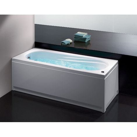 Vasca astor 160x70 rettangolare bianca di Glass