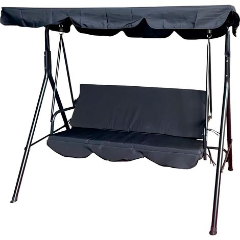 Lykke Hollywoodschaukel Standard, Schwarz (1/3)