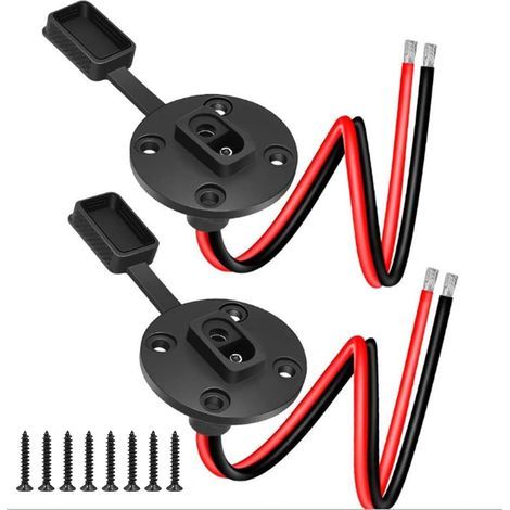 2er-Pack SAE 12 AWG-Kabel, wasserdichte Schnellverbinder, Kupfer für Solarmodule, Batterien und Wohnmobile (1/5)