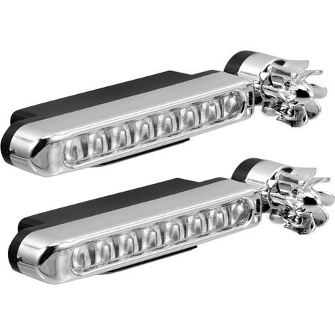 SUPVOX Feux de Jour LED pour Voiture et Moto à Énergie Éolienne (1/5)