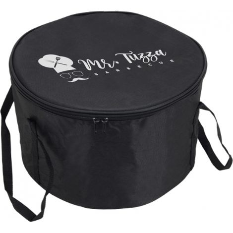 Borsa di trasporto per barbecue senza fumo circolare Galeras