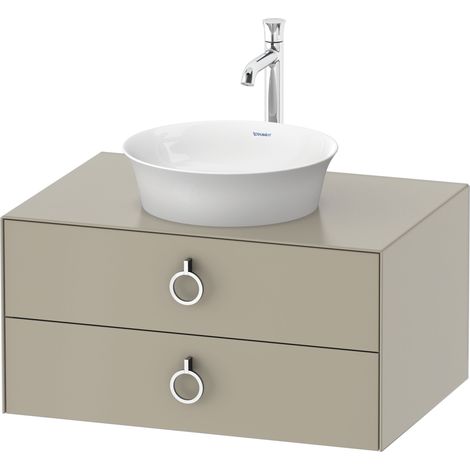 Duravit White Tulip, meuble sous-lavabo suspendu, largeur 800 x (1/2)