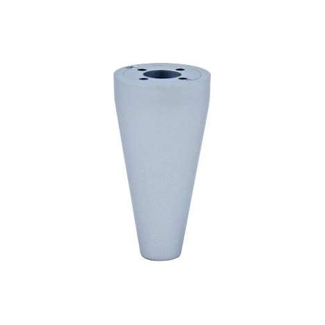 Piedino Cono Plastica Grigia Mm.40X98