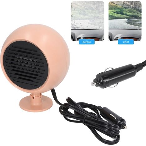 Planeten-Autoheizung mit Mehrwinkelrotation, tragbarer Windschutzscheiben-Defogger, Pink, 24 V (1/5)