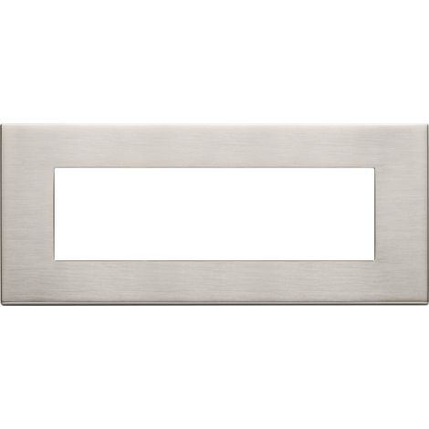 VIMAR - 22657.11 7M plaque nickel brossé