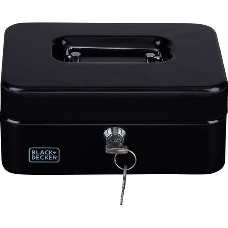 BLACK+DECKER Caisse à monnaie Noir H9xl16.5xL20cm (1/4)