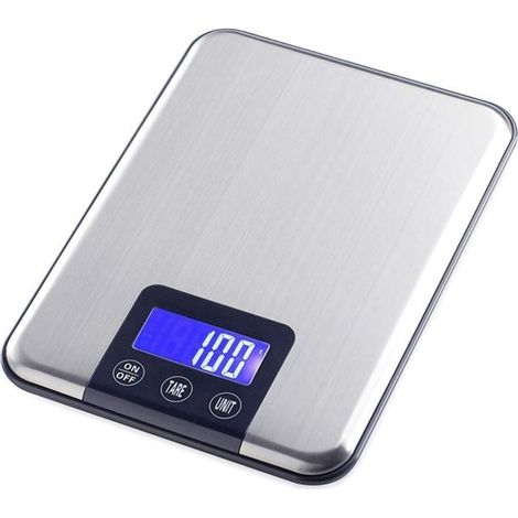 Balance électronique, Balance à Bijoux en Acier Inoxydable, Balance Alimentaire électronique, avec écran d'affichage LED Haute définition(15KG) (1/3)
