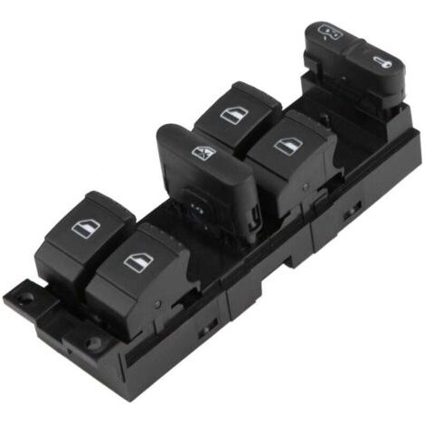 Interrupteur Électrique Principal de Fenêtre pour VW Golf Jetta Bora Passat B5 1999-2006 (1/4)
