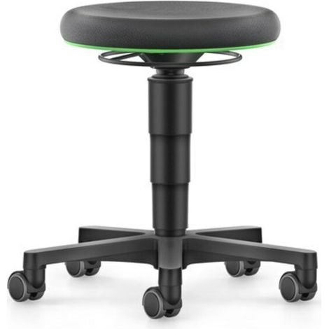 bimos Drehhocker Supertect Sitzhöhe 450 - 650 mm mit Rollen (1/3)