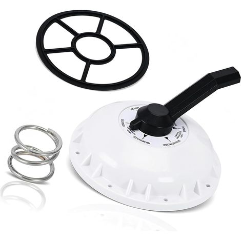 Pièce de rechange pour réparation de vannes supérieures de 5,1 cm pour réparation de vannes et de systèmes de piscine (1/5)