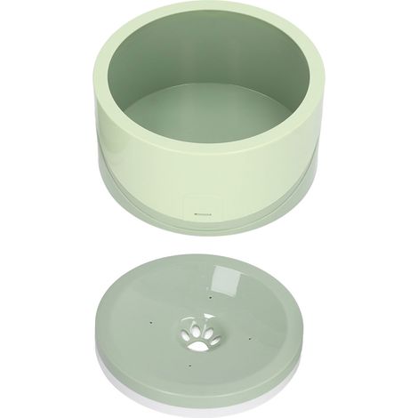 Langsamer Wasserspender für Hunde, auslaufsicher, großes Fassungsvermögen, staubdicht, für den Transport im Auto geeignet, inklusive Ersatzfilter Typ 2 (1/5)