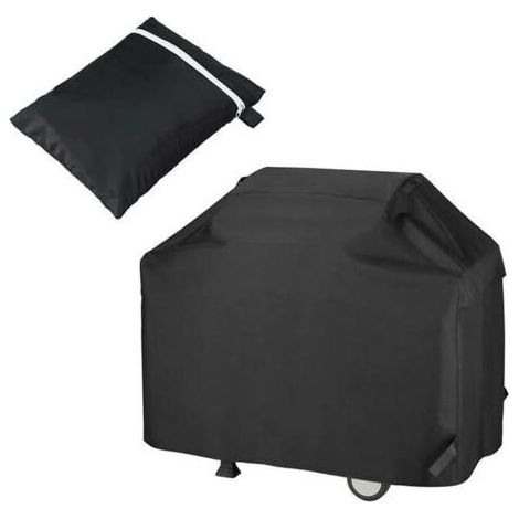 Housse pour barbecue - YYV - 76 x 66 x 110 cm - Imperméable - Noire - Durable (1/4)