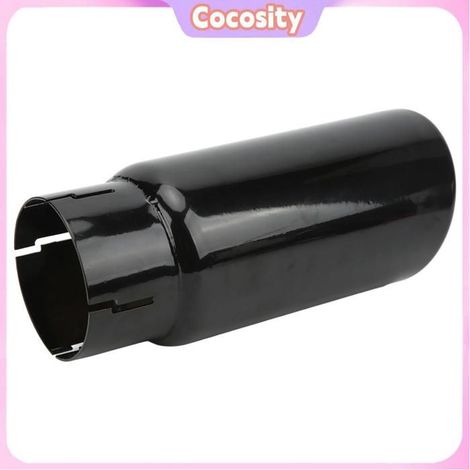 Cocosity Embout d'échappement (Le Noir) Embout 'échappement Universel PT9323518002 Acier Inoxydable moto outillage Noir (1/5)