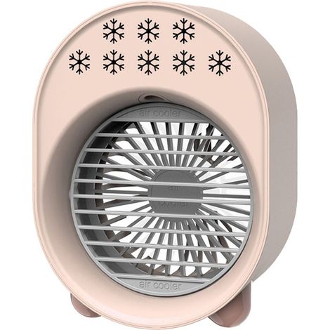 Acondicionador de aire evaporativo portátil KZQ para refrigeración de oficinas interiores - Funcionamiento silencioso (1/4)