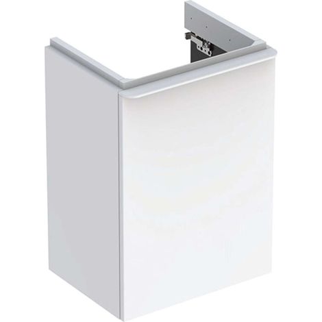 Geberit Smyle Mueble de lavabo con enjuague manual cuadrado, (1/3)