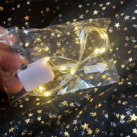 Guirlande Lumineuse Led Fil De Cuivre - 3 Modes Éclairage - Décoration Gâteau Cadeau Fête - Longueur 1 À 3 Mètres (1/5)
