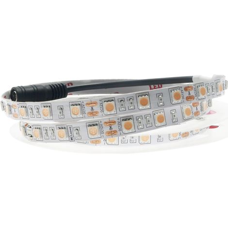 Tira de LED 12V DC SMD5050 IP20 Violet 60 Led/m - 5 Métros Violet - Ledme - LM2201 (1/3)