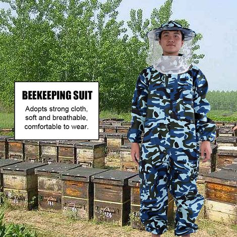 Combinaison de protection apicole professionnelle, costume d'apiculteur résistant, équipement de sécurité pour ruche (Taille XL) (1/5)