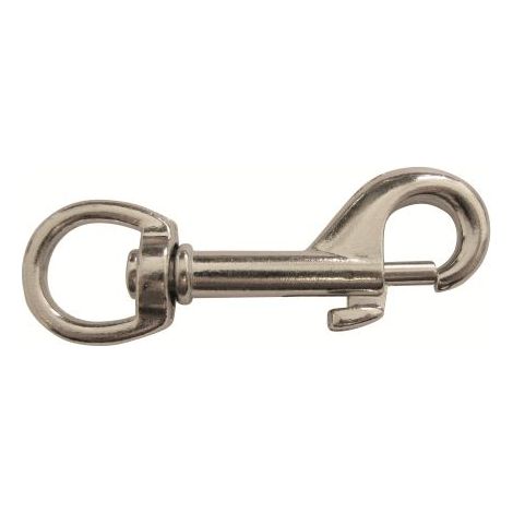 VERNICKELTER KARABINER 67MM