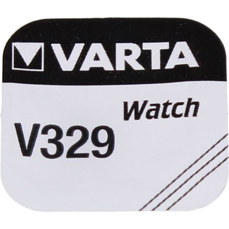 Pile montre argent v329/sr731