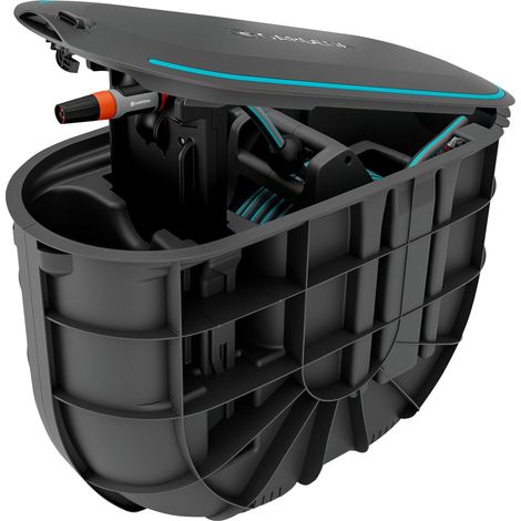 Gardena 18650-20 Undercover Schlauchbox RollUp M mit 20 m Schlauch (1/9)