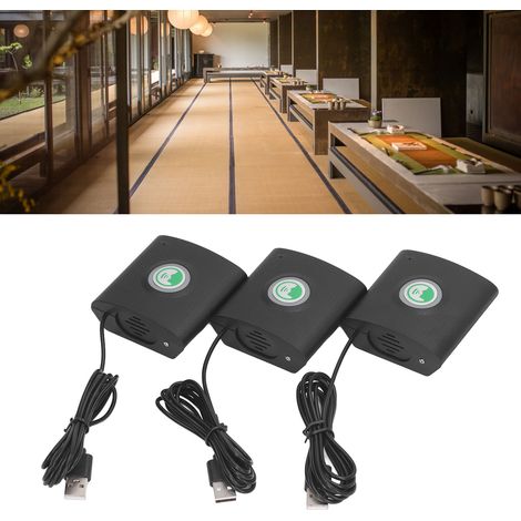 Interphone bidirectionnel, sonnette interphone sans fil à très longue portée, unité intérieure à trois unités (1/5)