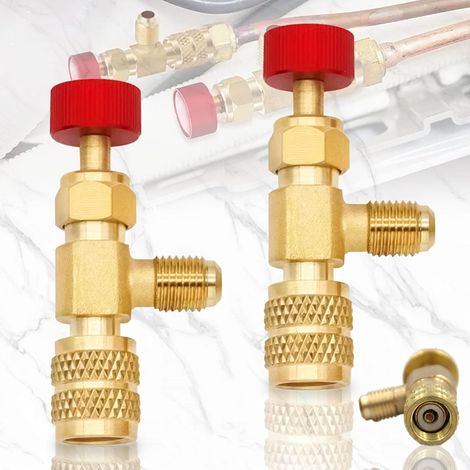 2 Pièces Soupape de Sécurité Liquide Adaptateur (1/5)