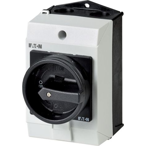 Inter. général 8 pôle 20 A 90° verrouillable en position 0 en saillie 000207164 EATON T0-4-8344/I1/SVB-SW