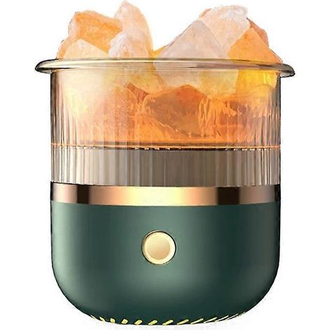 Aromatherapie-Diffusor für ätherische Öle, Salzkristalllampe, Diffusor mit 7 Lichtfarben, 160 ml Kaltnebel-Luftbefeuchter für Zuhause. (1/5)