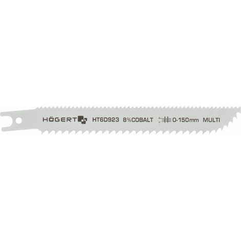 Lame de scie sabre 150 mm, universelle - Boite de 2 pce