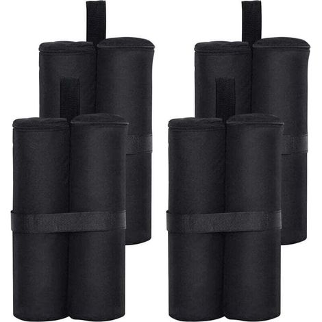 Paquet de 4 Poids Lourd de Sable Gazebo, qualité Industrielle pour Les Jambes, tentes Pare-Soleil, Parasol (1/4)