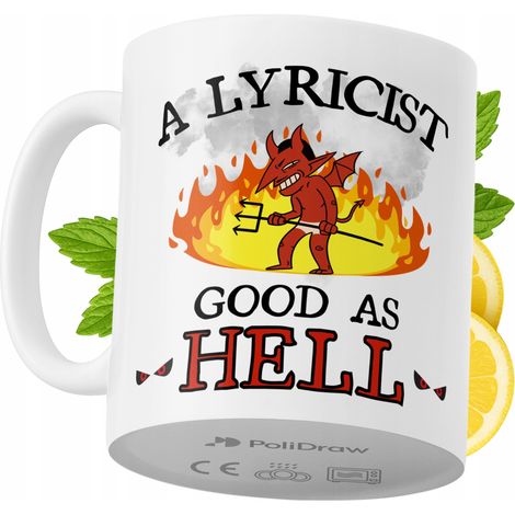 Lustige Tasse für Liedtexter – Kaffee- oder Teetasse mit witzigem Textdesign – ideal für Geburtstage, Namenstage, Feiertage und besondere Anlässe. Hochwertige Tasse für Zuhause, Büro und Arbeit. Farbe