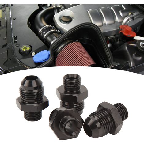 4 Sätze ORB 6AN-8AN O-Ring-Steckverbinderadapter mit Außengewinde (1/5)