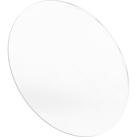 Plateau de présentation rond en acrylique transparent avec base forme (1/5)