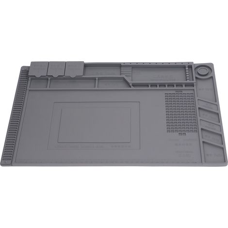 Tapis de soudage isolant en silicone résistant à la corrosion et à la chaleur pour la réparation électronique des circuits imprimés (1/5)