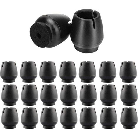 Protection Pied de Chaise,32 Pièces Table Antidérapant Chaise Pieds Anti-Scratches Feet Pads Protecteur Caoutchouc Chaise Casquettes (12-16mm) NPTERBL (1/5)